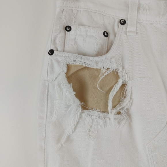 RAG & BONE | White Denim Pencil Skirt - Picture 8 of 13